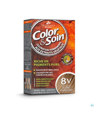 Color&soins 8v blond veneziano    135ml 3chenes