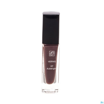 Les couleurs de noir vao 07 aubergine  8ml