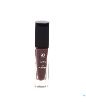 Les couleurs de noir vao 07 aubergine  8ml