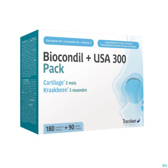 Biocondil usa 300    comp 180 + caps 90