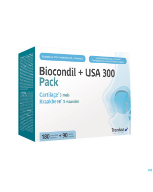Biocondil usa 300    comp 180 + caps 90