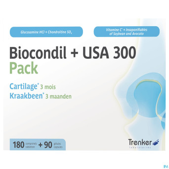 Biocondil usa 300    comp 180 + caps 90
