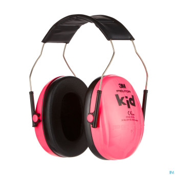 Peltor hearing protector kid neon pink 1