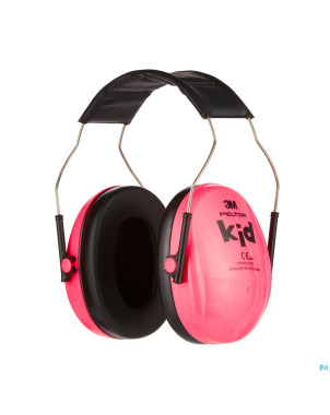 Peltor hearing protector kid neon pink 1