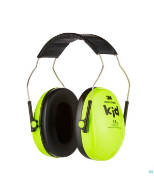 Peltor hearing protector kid neon green 1