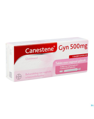 Canestene gyn clotrimazole 500mg tabl vag. 1