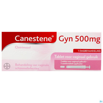 Canestene gyn clotrimazole 500mg tabl vag. 1