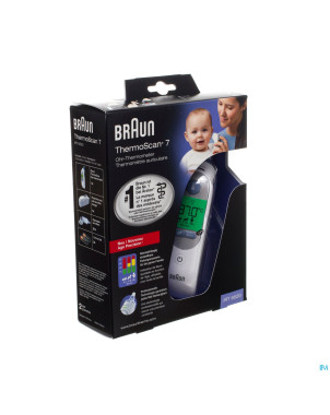 Braun thermometre irt6520 thermoscan 7+precis.age