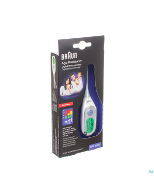 Braun thermometre prt2000 digital+precision age