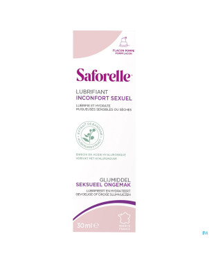 Saforelle lubrifiant  fl pompe 30ml