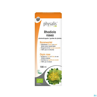 Physalis rhodiola rosea bio   100ml