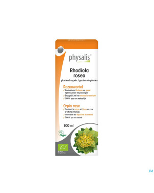 Physalis rhodiola rosea bio   100ml
