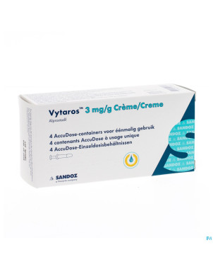 Vytaros 3mg/g creme 4x100mg