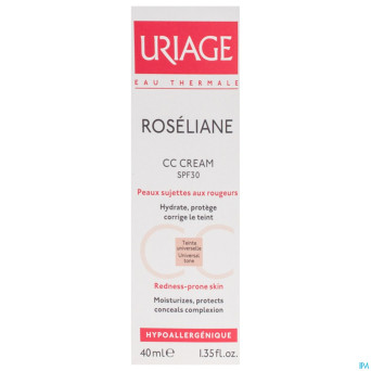 Uriage roseliane cc cream ip30 tube  40ml