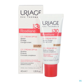 Uriage roseliane cc cream ip30 tube  40ml