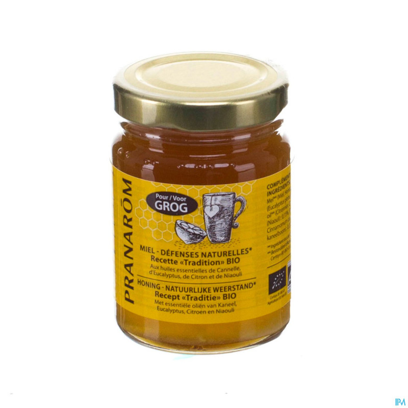 Miel pour grog hle ess gel baume pot 100ml