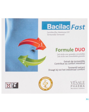 Bacilac fast sach 2x6