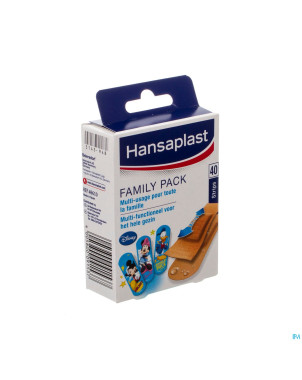 Hansaplast family pack strips 40