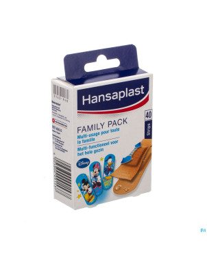 Hansaplast family pack strips 40