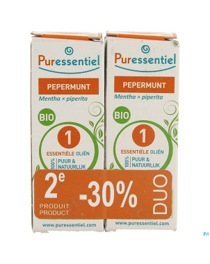 Puressentiel he menthe poivree bio 2x10ml