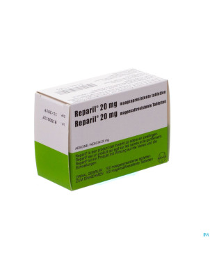 Reparil impexeco 20mg gastro resist comp 100 pip
