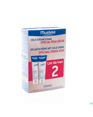 Mustela bb cold cream visage duo    2x40ml