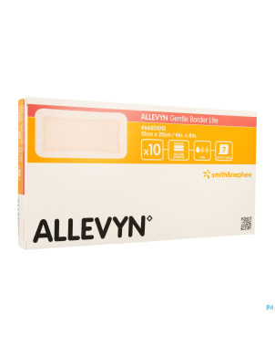 Allevyn gentle border lite 10,0x20,0cm 10 66801012