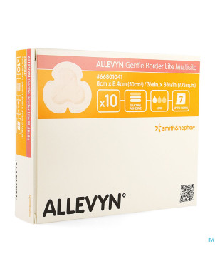 Allevyn gentle border lite multisite   10 66801041