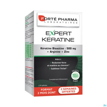 Expert keratine caps 120 (2mois-2semaines gratuit)