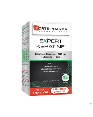 Expert keratine caps 120 (2mois-2semaines gratuit)