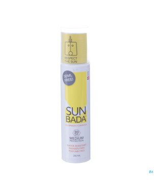 Sunbada medium 20spf    fl 200ml