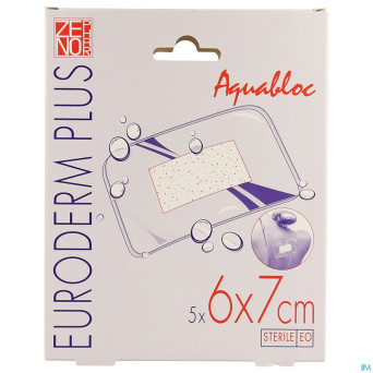 Euroderm plus  6x 7cm 5 pansement steril wtp
