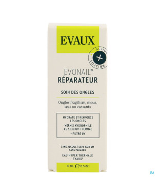 Evonail vernis hydrophile reparateur    fl 15ml