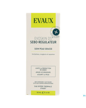Evoskin ds creme sebo-regulatrice    tube 50ml