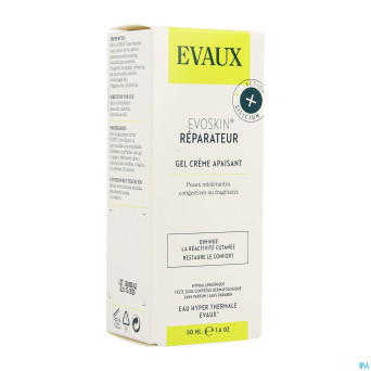 Evoskin reparateur gel creme apais.    tube 50ml