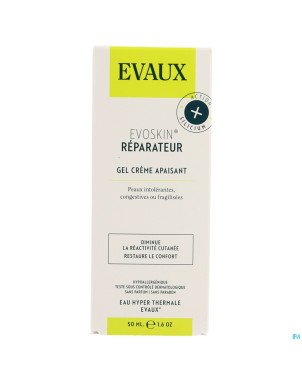 Evoskin reparateur gel creme apais.    tube 50ml