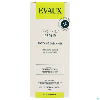 Evoskin reparateur gel creme apais.    tube 50ml