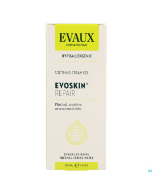 Evoskin reparateur gel creme apais.    tube 50ml