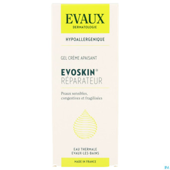 Evoskin reparateur gel creme apais.    tube 50ml