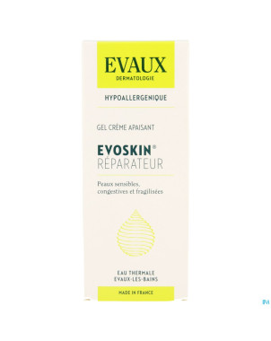 Evoskin reparateur gel creme apais.    tube 50ml