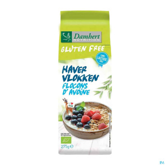 Damhert flocons avoine s/gluten    275g