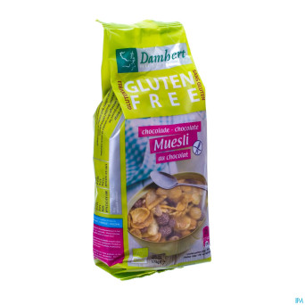 Damhert muesli chocolat s/gluten    175g