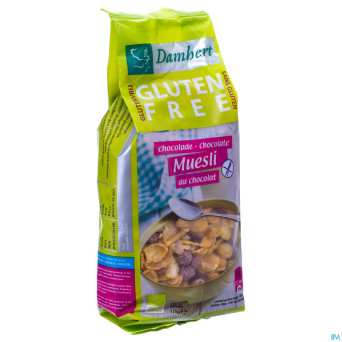 Damhert muesli chocolat s/gluten    175g