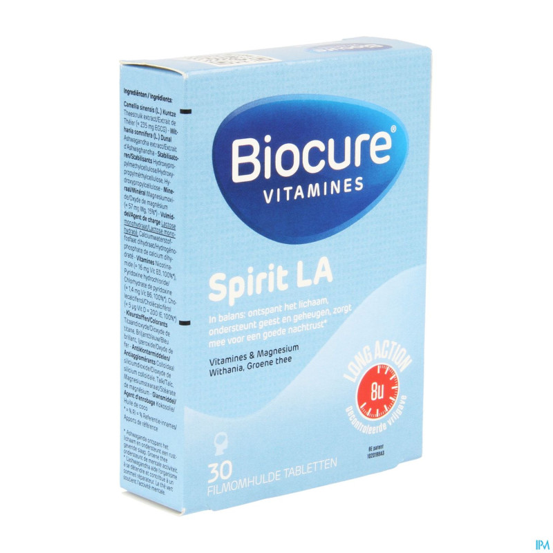 Biocure spirit la    comp pell. 30