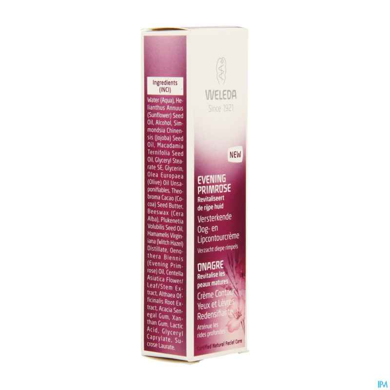 Weleda onagre creme yeux-levres    tube 10ml