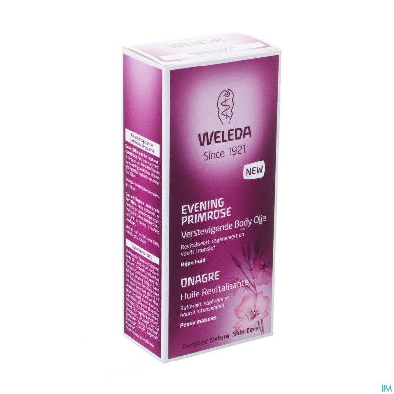Weleda onagre huile revital.  100ml
