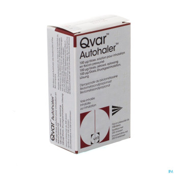 Qvar 100 pi pharma autohaler dose 200 x 100mcg pip