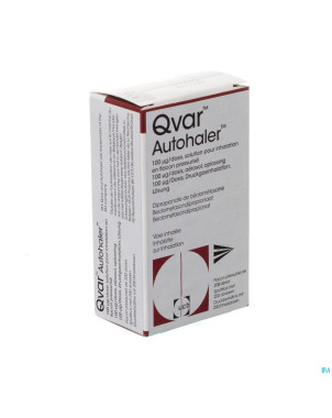 Qvar 100 pi pharma autohaler dose 200 x 100mcg pip