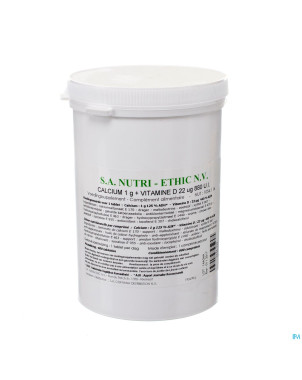 Calcium 1g+ vit.d3 880 ui nutri-ethic    comp  600