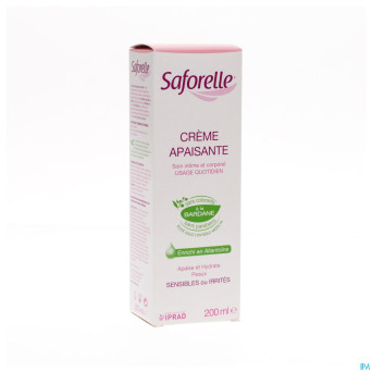 Saforelle creme apaisante tube 200ml